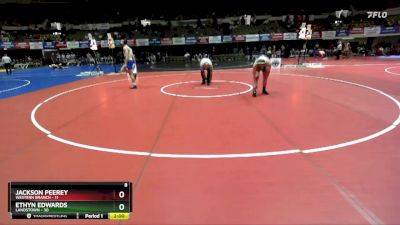 150 lbs Placement (16 Team) - Jackson Peerey, Western Branch vs Ethyn Edwards, Landstown