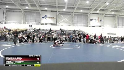 70 lbs Cons. Round 5 - Kristian Wescott, Brawlers Elite vs Edward Glinsky, Quaker Wrestling Club