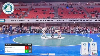 126 lbs Rr Rnd 3 - Massey Odiotti, Loyola High School vs James Sloan, St. Joseph Regional