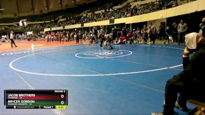 96 lbs Round 2 - Jacob Brothers, Fauquier vs Brycen Gordon, Hanover Hawkeye