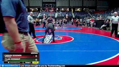 5A-144 lbs Semifinal - Tyler McKnight, Cass vs Carson Goodwin, Jefferson