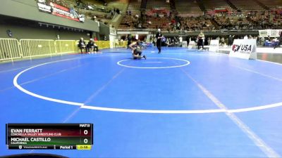 97 lbs Champ. Round 1 - Michael Castillo, California vs Evan Ferratt, Coachella Valley Wrestling Club