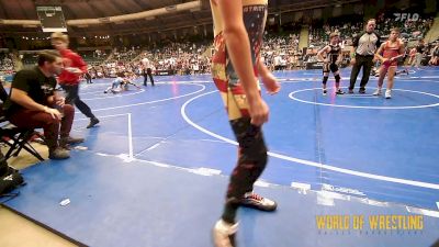 100 lbs Round Of 32 - JJ Doty, Red Cobra Westling Academy vs Declan Keller, DCWA