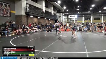 118 lbs Semis (4 Team) - Athena Solis, SOTM Pink vs Angie Bianchi, Wisconsin