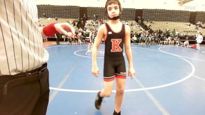 97 lbs Rr Rnd 6 - Dom Pollino, Kingsway K-6 vs Gabriel Stamp, Doughboys