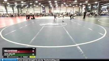 130 lbs Rd# 9- 2:15pm Saturday Final Pool - Ned Kauffman, Agression Legionaries vs Nate Keller, M2TC Blue