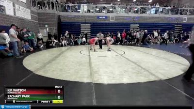 140 lbs Semifinal - Zachary Park, Individual vs Kip Watson, Homedale WC