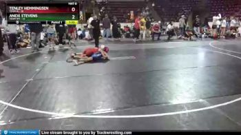 G-80 lbs Round 3 (4 Team) - Anexi Stevens, Team WY vs Tenley Hemmingsen, Team IA