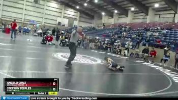 54 lbs Placement (16 Team) - Stetson Teeples, Utah Gold vs ANGELO CRUZ, West Coast Riders