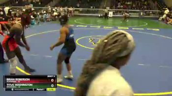 170 lbs Quarterfinals (8 Team) - Titus Washington, Brunswick vs Brian Roberson, Alexander
