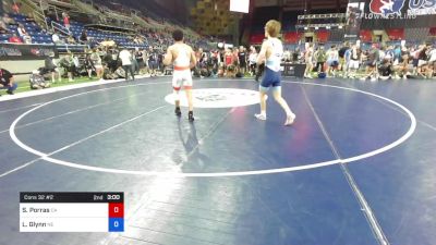 145 lbs Cons 32 #2 - Sergio Porras, California vs Logan Glynn, Nebraska