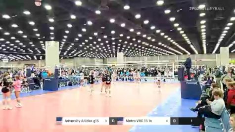 Adversity Adidas g15 vs Metro VBC 15 1s - 2022 JVA World Challenge presented by Nike - Expo Only