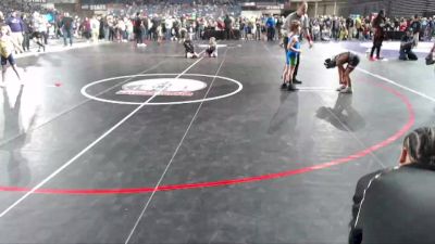 53 lbs Cons. Round 6 - Saber Paddock, NWWC vs Luciano Gil, Toppenish USA Wrestling Club