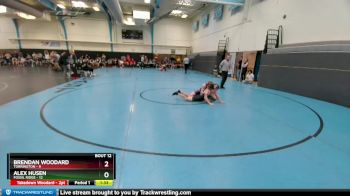 145 lbs Round 3 (10 Team) - Brendan Woodard, Torrington vs Alex Husen, Fossil Ridge