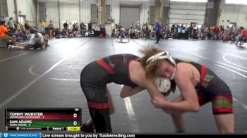 84 lbs Round 1 (8 Team) - Tommy Wurster, Aggression Legionaries vs Sam Adams, Terps Xpress