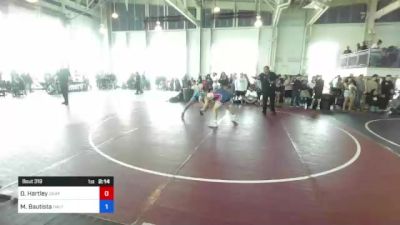 165 kg Quarterfinal - Dylan Hartley, Unaffiliated vs Marcos Bautista, Half Moon Bay Wrestling