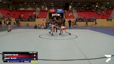 102 lbs Cons. Semi - Maddox Fields, OK vs Brody Black, IA