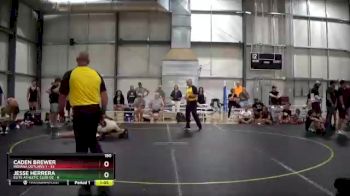 180 lbs Finals (8 Team) - Caden Brewer, Indiana Outlaws 1 vs Jesse Herrera, Elite Athletic Club DZ
