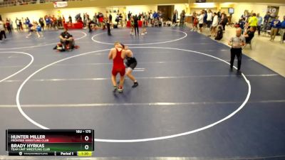 175 lbs 5th Place Match - Brady Hyrkas, Team Unit Wrestling Club vs Hunter Miller, Frontier Wrestling Club