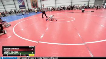 72 lbs Rd# 4- 2:00pm Friday Final Pool - Joseph Colardo, Minnesota Funky Singlets vs Kolton Hartman, Team Ohio