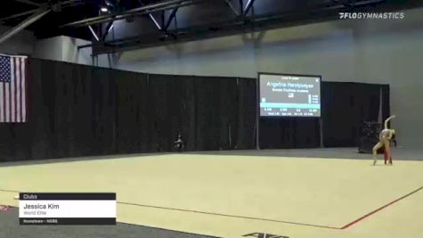 Jessica Kim - Clubs, World Elite - 2021 USA Gymnastics Championships