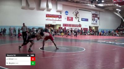 197 lbs Round Of 16 - Jack Kilner, Edinboro vs Nick Boykin, Ohio State