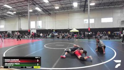 110 lbs Round 1 - Diana Barone, Barone Wrestling Club vs Deandra Meza, POUNDERS WC