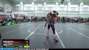 106 lbs Round 5 (10 Team) - Adika Fiscus, Rambler vs Nate Wilhelm, All American