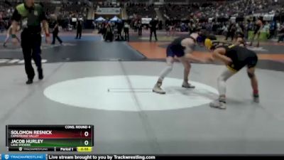 126 lbs Cons. Round 4 - Jacob Hurley, Lake Stevens vs Solomon Resnick, Capistrano Valley