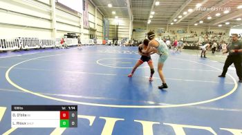 106 lbs Round Of 32 - Dale O'blia, Beast Of The East vs Luke Rioux, Team Shutt GT