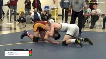 182 lbs Final - Mason Sabin, White River vs Caleb Hopkins, Colony