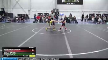 48 lbs Round 1 (8 Team) - Lucas Spicer, PA Alliance Red vs Clayton Harrison, Warhawks Red