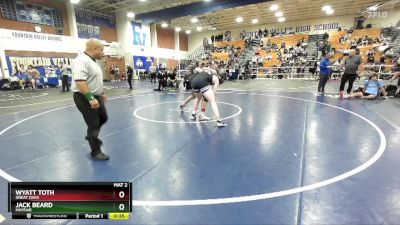 190 lbs Cons. Round 6 - Wyatt Toth, Great Oaks vs JACK BEARD, Mayfair