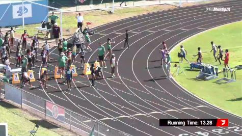 Youth Girls' 100m, Prelims 3 - Age 11