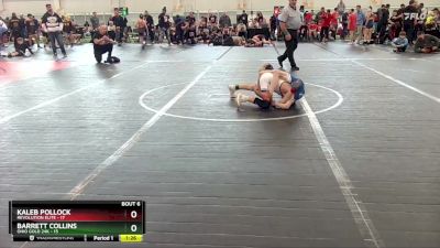 76 lbs Round 2 (6 Team) - Kaleb Pollock, Revolution Elite vs Barrett Collins, Ohio Gold 24K