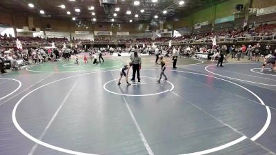 61 lbs Semifinal - Austin French, Bear Cave WC vs Easton Garofalo, Duran Elite