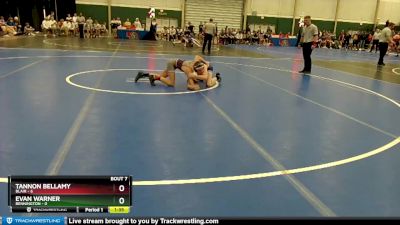 106 lbs Semis & 1st Wrestleback (8 Team) - Tannon Bellamy, Blair vs Evan Warner, Bennington