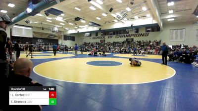 135 lbs Round Of 16 - Elijah Cortez, Gilroy vs Eli Granada, Clovis