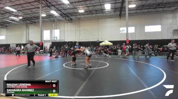 130-135 lbs Round 2 - Naleah Ledesma, Hillcrest High School vs Dayarara Ramirez, Sultana