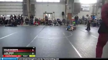 76 lbs Round 1 (8 Team) - Dylan Bateman, Railroad City Riders vs Luke Riker, Scorpions