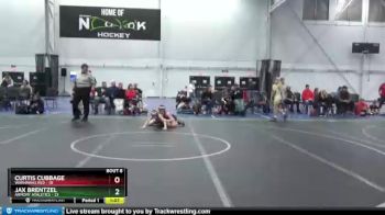 84 lbs Round 2 (8 Team) - Curtis Cubbage, Warhawks Red vs Jax Brentzel, Armory Athletics