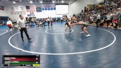 175 lbs 1st Place Match - Dane Steel, Sheridan vs Hazen Camino, Buffalo