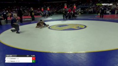 132 lbs Round of 32 - Tyler Caldwell, El Diamante (CS) vs Elijah Palacio, Edison (SS)