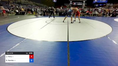 220 lbs Rnd Of 32 - Jared Thiry, Iowa vs Ryan Rambo, Wisconsin