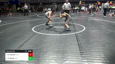 120 lbs Round Of 64 - Silas Juarez, Avon Grove vs Ezra Davis, Northern Tioga