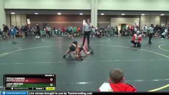 60 lbs Round 3 (6 Team) - Titus Farmer, Backyard Brawlers vs Liam Reeves, Steel Valley