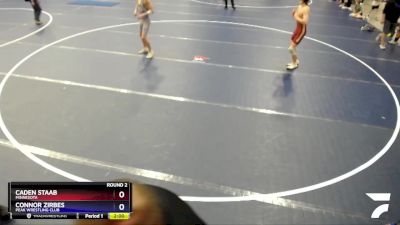 125 lbs Round 2 - Caden Staab, Minnesota vs Connor Zirbes, Peak Wrestling Club