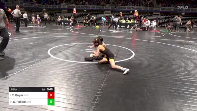 60 lbs Round Of 32 - Chase Boyer, Elizabeth-Forward vs Carson Pollack, Jim Thorpe