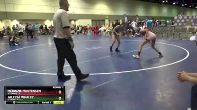 100 lbs Round 1 (8 Team) - Jaleesa Whaley, Stormettes vs McKinzie Mortensen, Wyoming