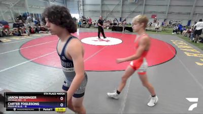 120 lbs Placement Matches (16 Team) - Joelan Coyer, Michigan Red vs Zac Bleess, Missouri Blue